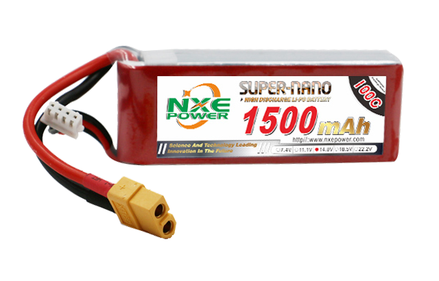 1500mAh 100C 4S 14.8V FPV穿越機(jī)電池