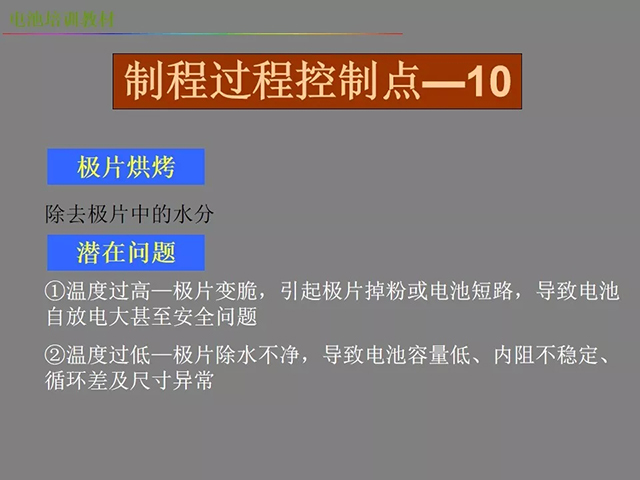 鋰電池廠家詳解：鋰電池生產(chǎn)工藝注意問題（圖）